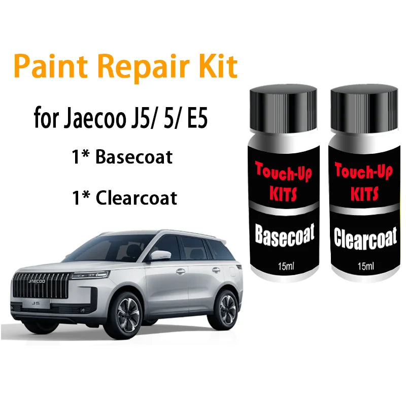 Car Paint Repair Kit for JAECOO 5 J5 E5 Touch-Up Pen Paint Scratch Remover Automotive Paint Care Accessories