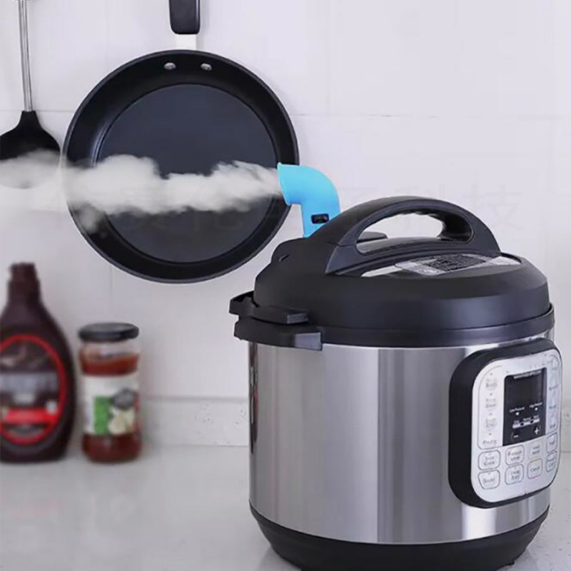 1pc Pressure Cooker Silicone Exhaust Pipe Pressure Cooker Silicone Steam Release Valve Pressure Cooker Exhaust Valve Diverte