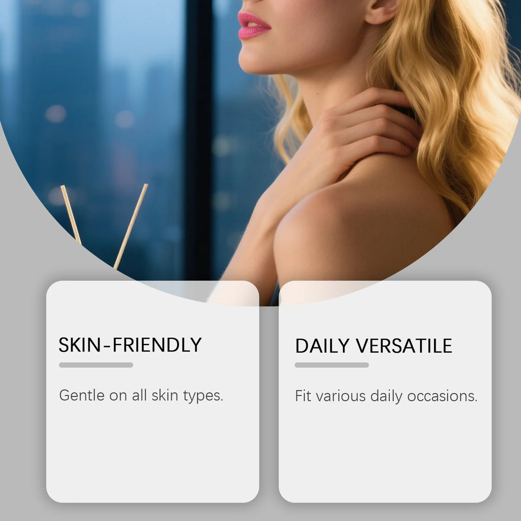 Roxelis soft vanilla light fragrance, long-lasting fragrance naturally lingers, emitting a gentle and skin friendly aroma
