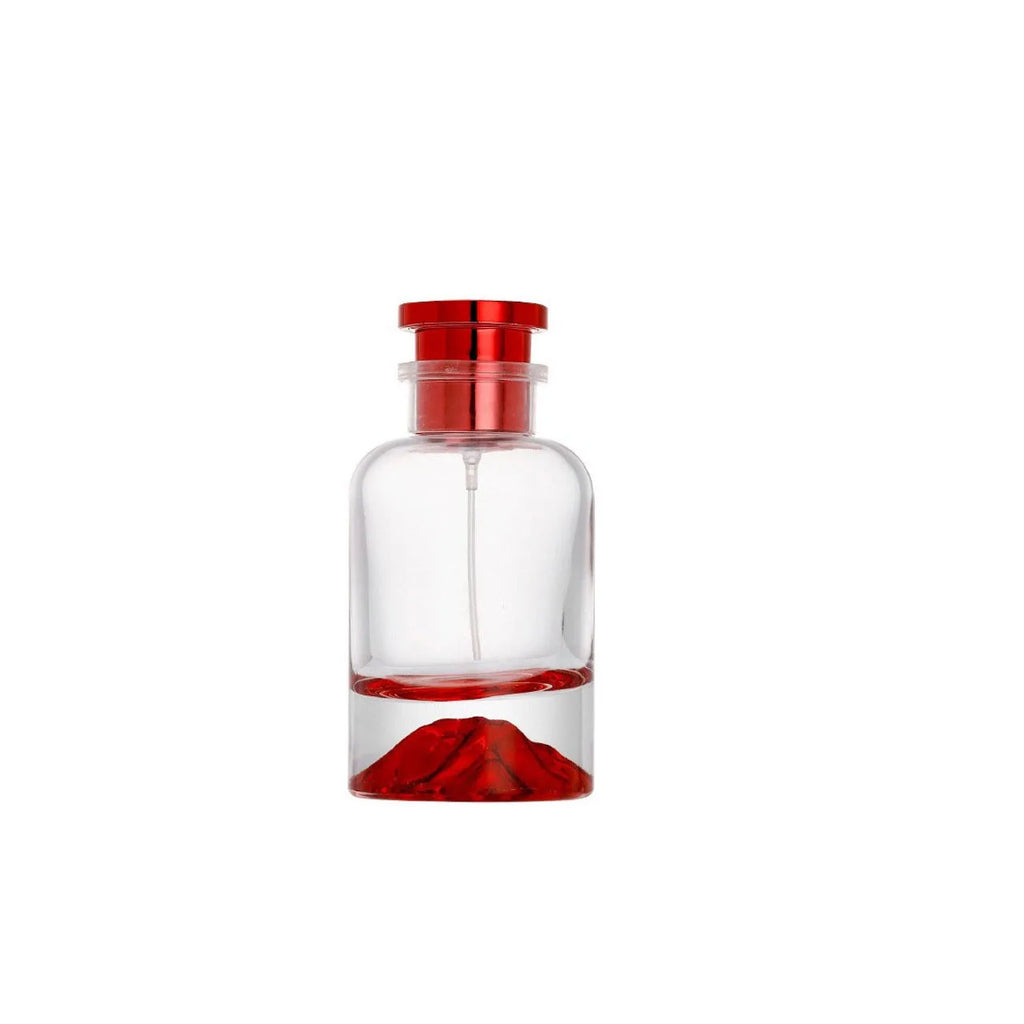 1pc 30ml 50ml 100ml Empty Perfume Bottle Clear Glass Round Snap Thick Bottom Mist Spray Atomizer Refill Bottles