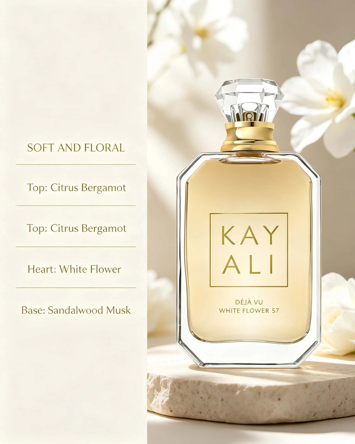 Kayali （57）Utopia Vanilla Coco Women EDP Perfume Long Lasting Creamy Vanilla Coconut Scent Luxury Fragrance Daily Gift for Her