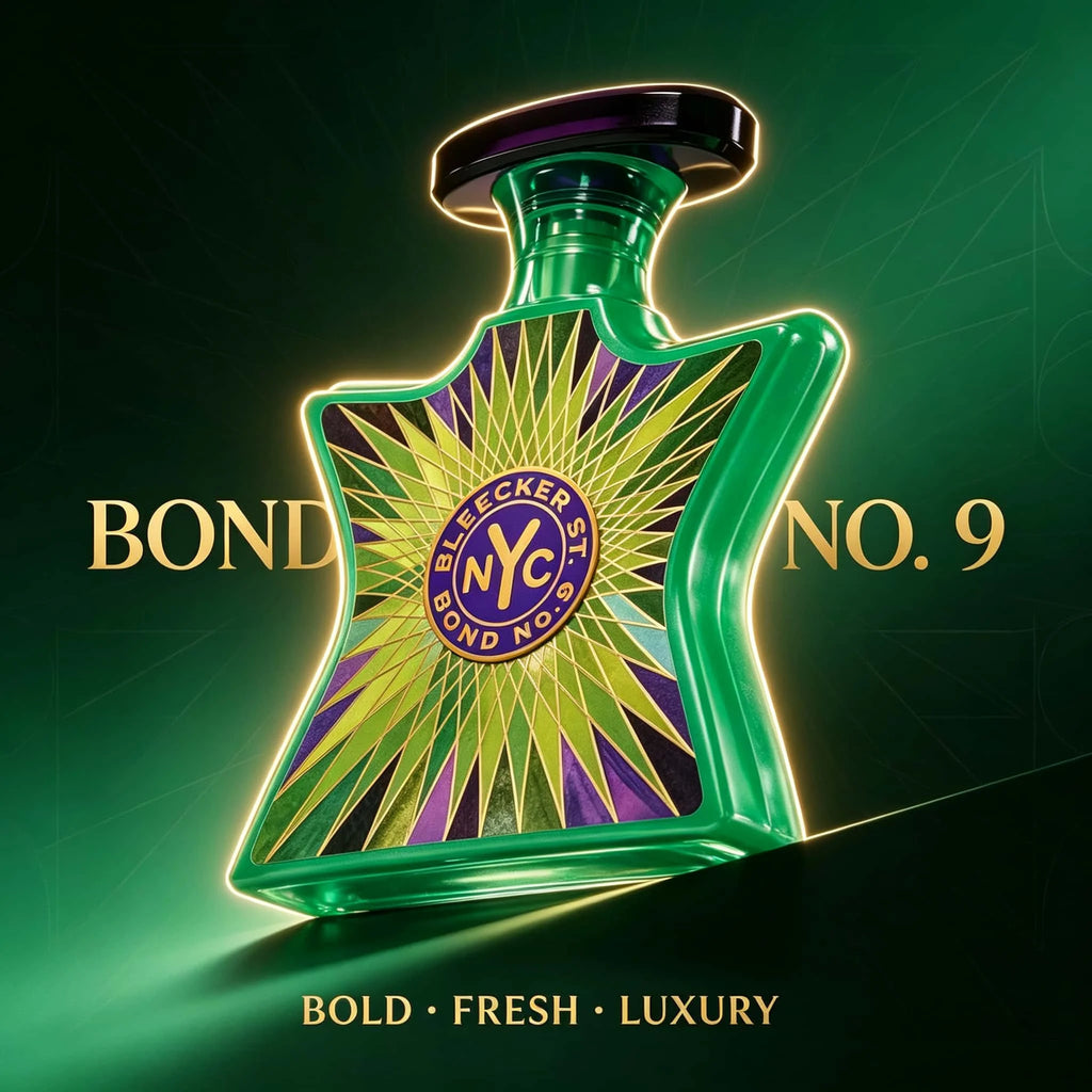 Bond No.9 NYC TriBeCa EDP Perfume For Unisex Crisp White Jasmine Floral Citrus Soft Musk Aroma Long Lasting Matte White Croc Embossed Star Shaped Bottle With Gold Nozzle Daily Dating Wedding Present
