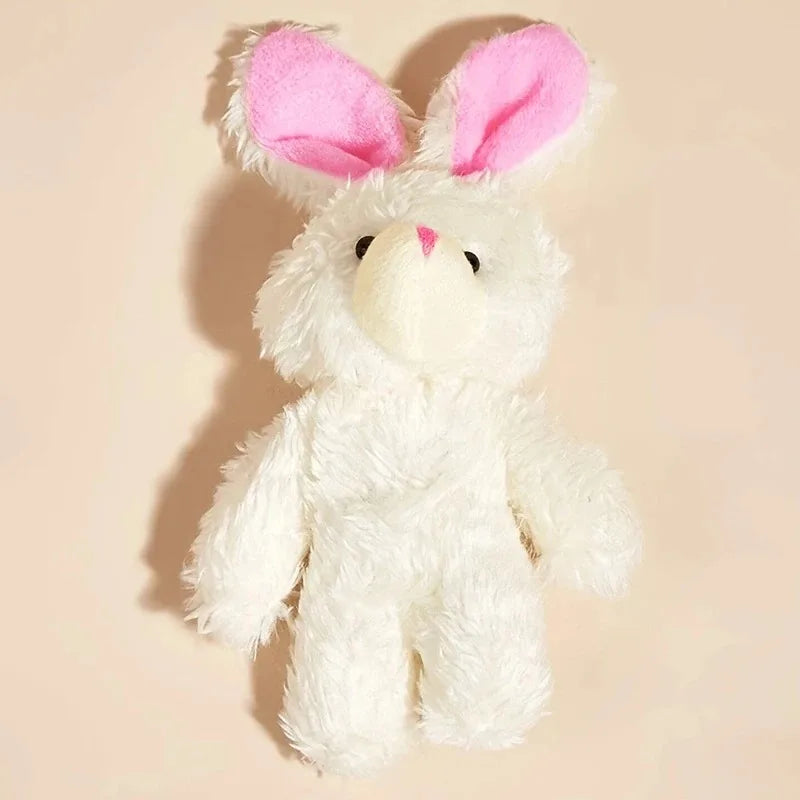 Simulation Rabbit Shape Plush Toy, for Pets Grinding Teeth Cleaning Interactive Play Pet Supplies Teeth Cleaning Dog Chew Toy