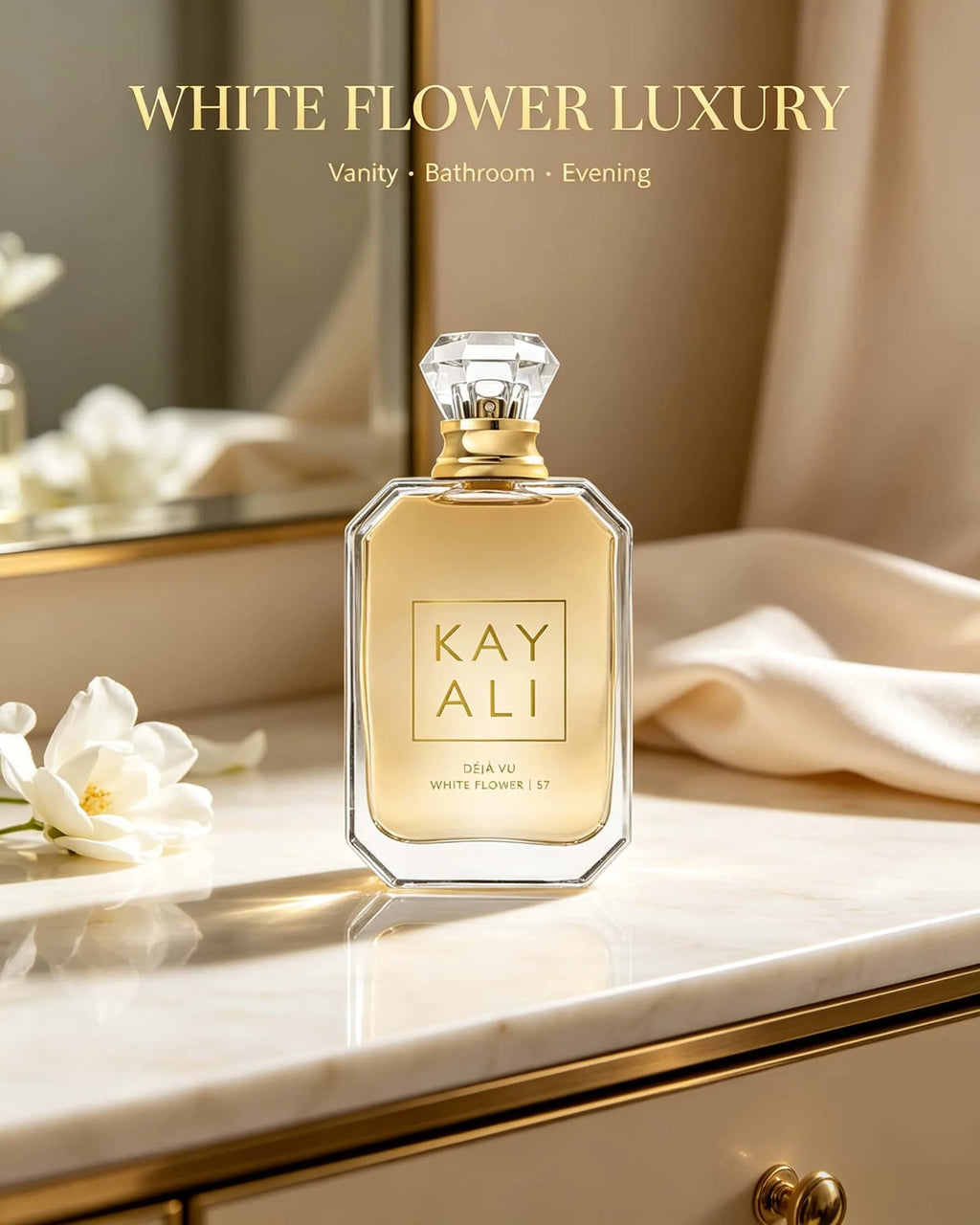 Kayali （57）Utopia Vanilla Coco Women EDP Perfume Long Lasting Creamy Vanilla Coconut Scent Luxury Fragrance Daily Gift for Her