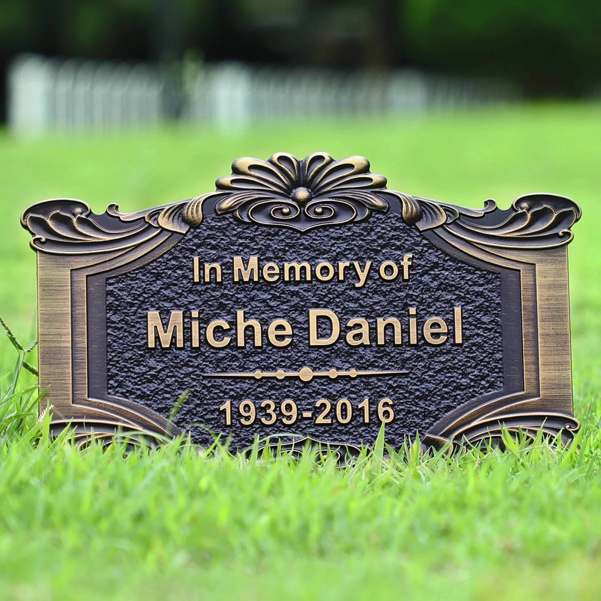Personalized Memorial Plaque, Customized Engraved, Loved Ones Lost for Human or Pets Dog Cat Grave Markers, Remembaling Plaques