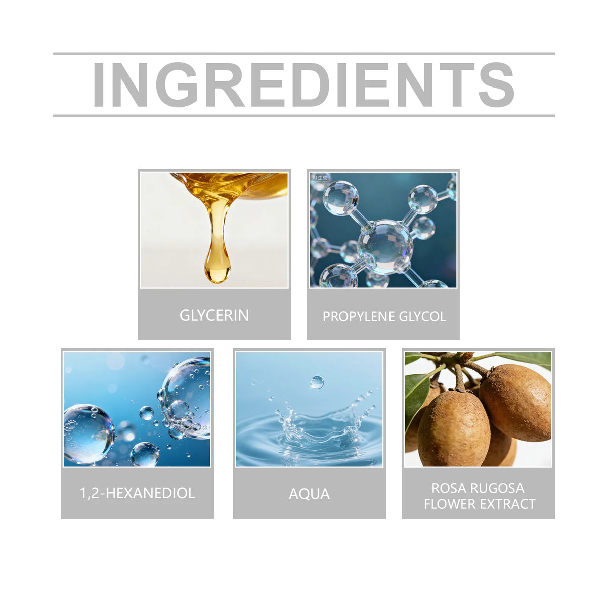 Roxelis soft vanilla light fragrance, long-lasting fragrance naturally lingers, emitting a gentle and skin friendly aroma