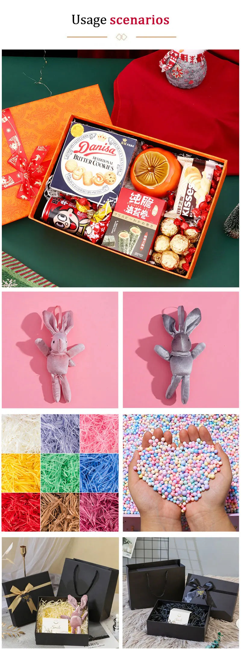 Gift Box with Lid Rigid Paper Packaging Box for Jewelry Perfume Cosmetics Clothing Wedding Gift Storage Box Retail Packaging Box