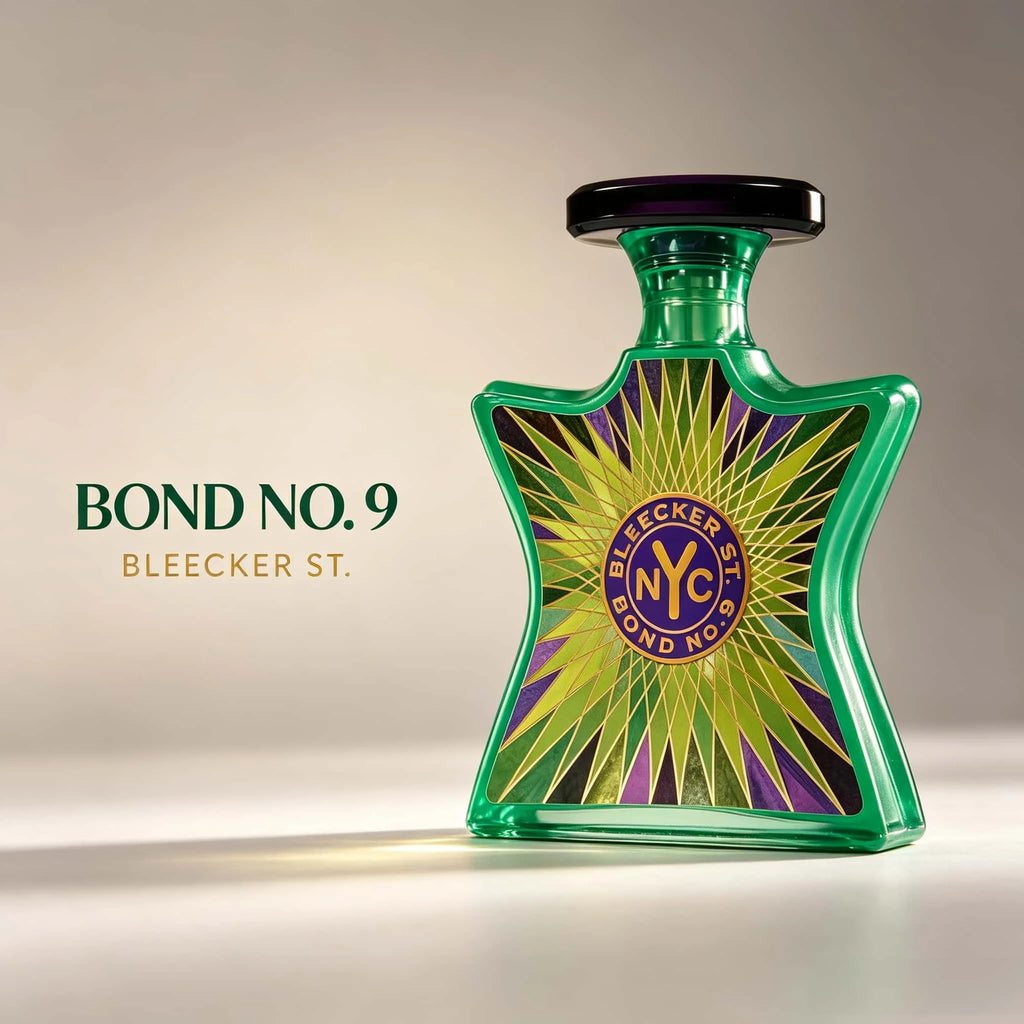 Bond No.9 NYC TriBeCa EDP Perfume For Unisex Crisp White Jasmine Floral Citrus Soft Musk Aroma Long Lasting Matte White Croc Embossed Star Shaped Bottle With Gold Nozzle Daily Dating Wedding Present