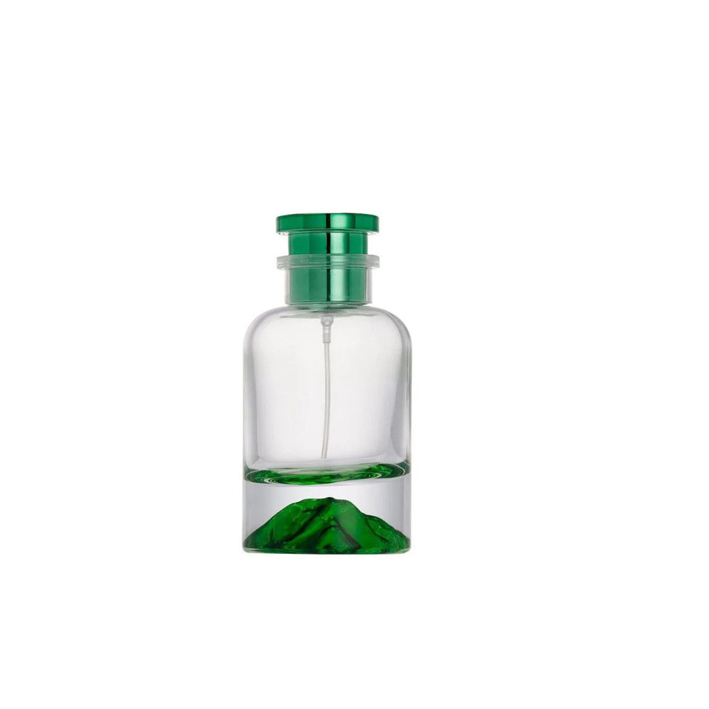 1pc 30ml 50ml 100ml Empty Perfume Bottle Clear Glass Round Snap Thick Bottom Mist Spray Atomizer Refill Bottles