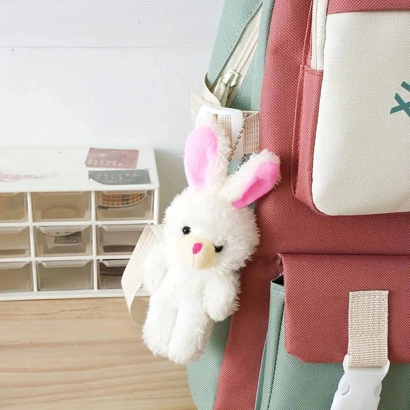 Simulation Rabbit Shape Plush Toy, for Pets Grinding Teeth Cleaning Interactive Play Pet Supplies Teeth Cleaning Dog Chew Toy