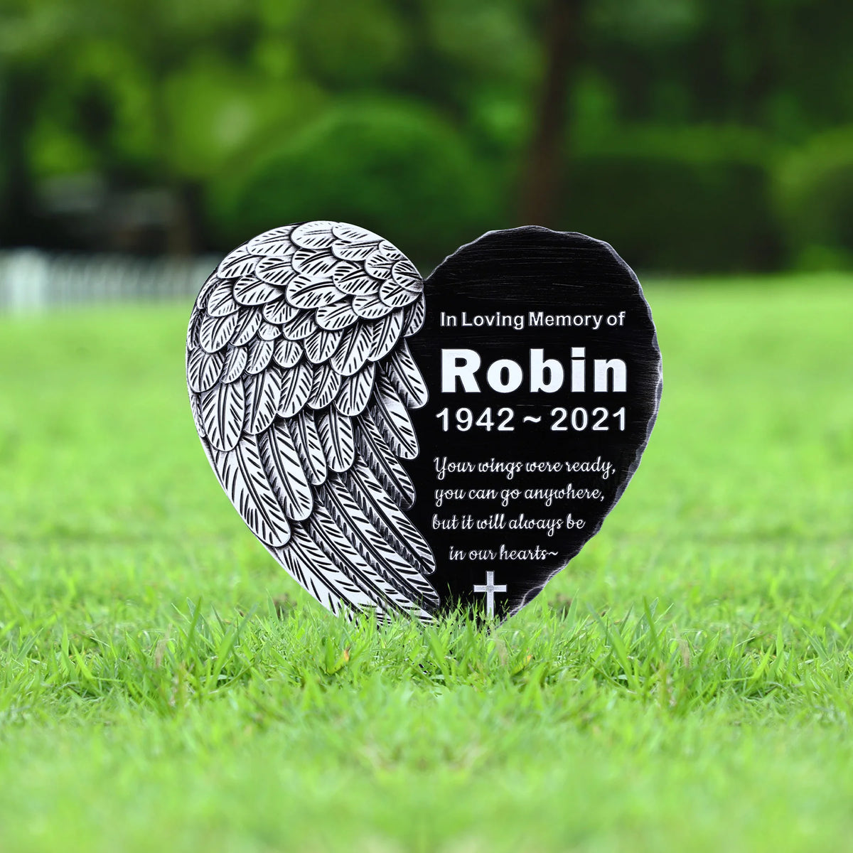 Personalized Memorial Plaque, Customized Engraved, Loved Ones Lost for Human or Pets Dog Cat Grave Markers, Remembaling Plaques