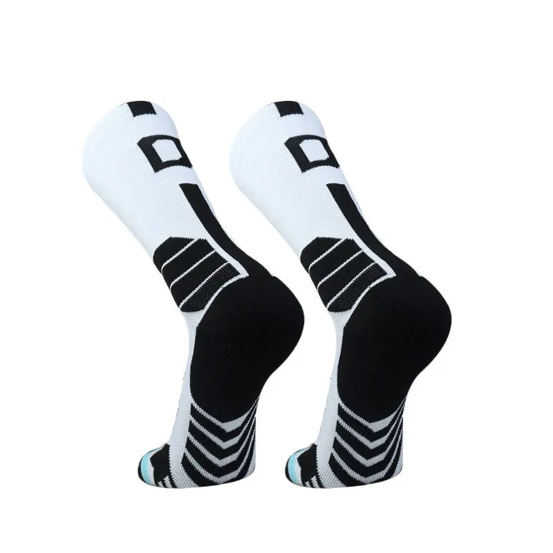 High Quality Elite Basketball Socks Compression Men's Cycling Socks With Number Adults Towel Bottom Outdoor Sports Socks Unisex
