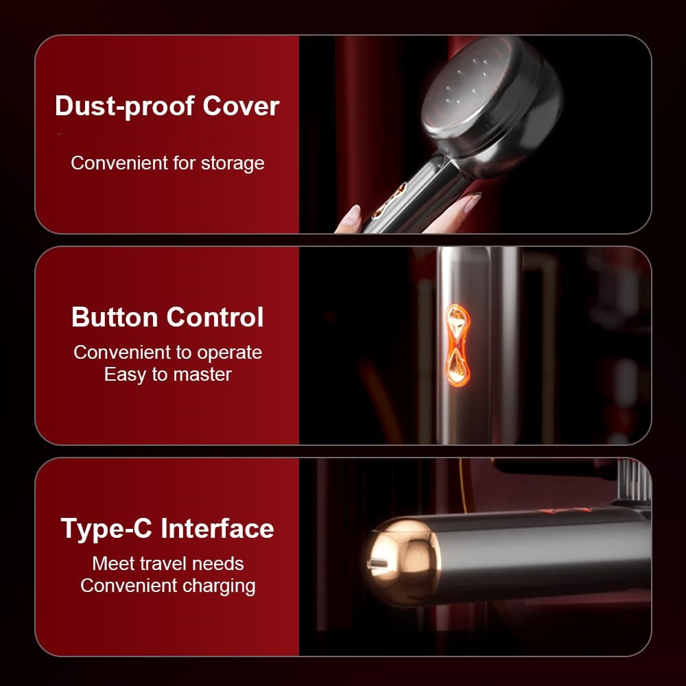 Electric Head Massage Comb Hair Medicine Oil Applicator Scalp Massage Brush Infrared Red Light Hair Growth Comb Hair Care