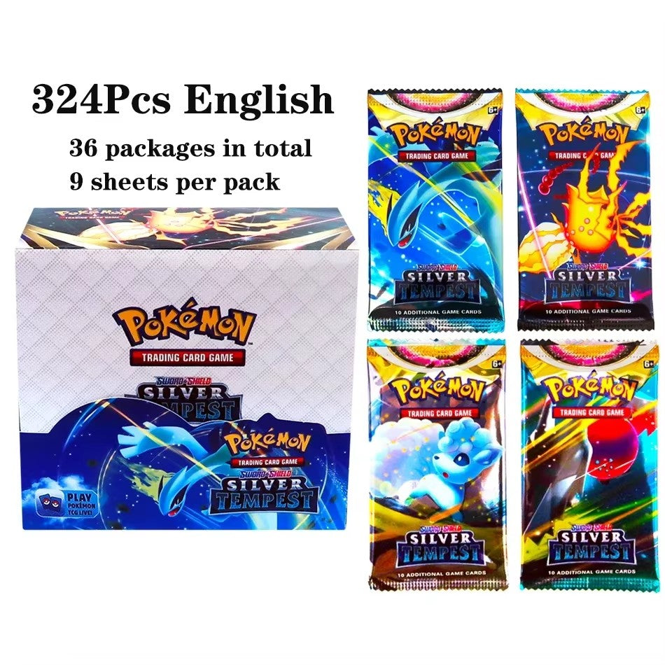 Latest 324 Pok é mon cards/set Evolution Sky TEAM UP Darkness Ablaze SUN MOON Evolution English Booster Battle Trading Card