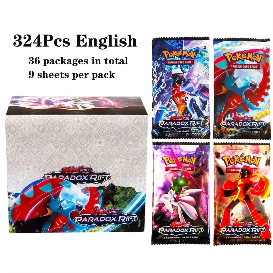 Latest 324 Pok é mon cards/set Evolution Sky TEAM UP Darkness Ablaze SUN MOON Evolution English Booster Battle Trading Card