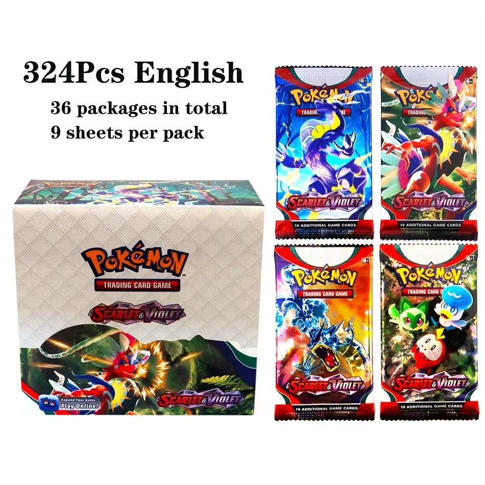 Latest 324 Pok é mon cards/set Evolution Sky TEAM UP Darkness Ablaze SUN MOON Evolution English Booster Battle Trading Card