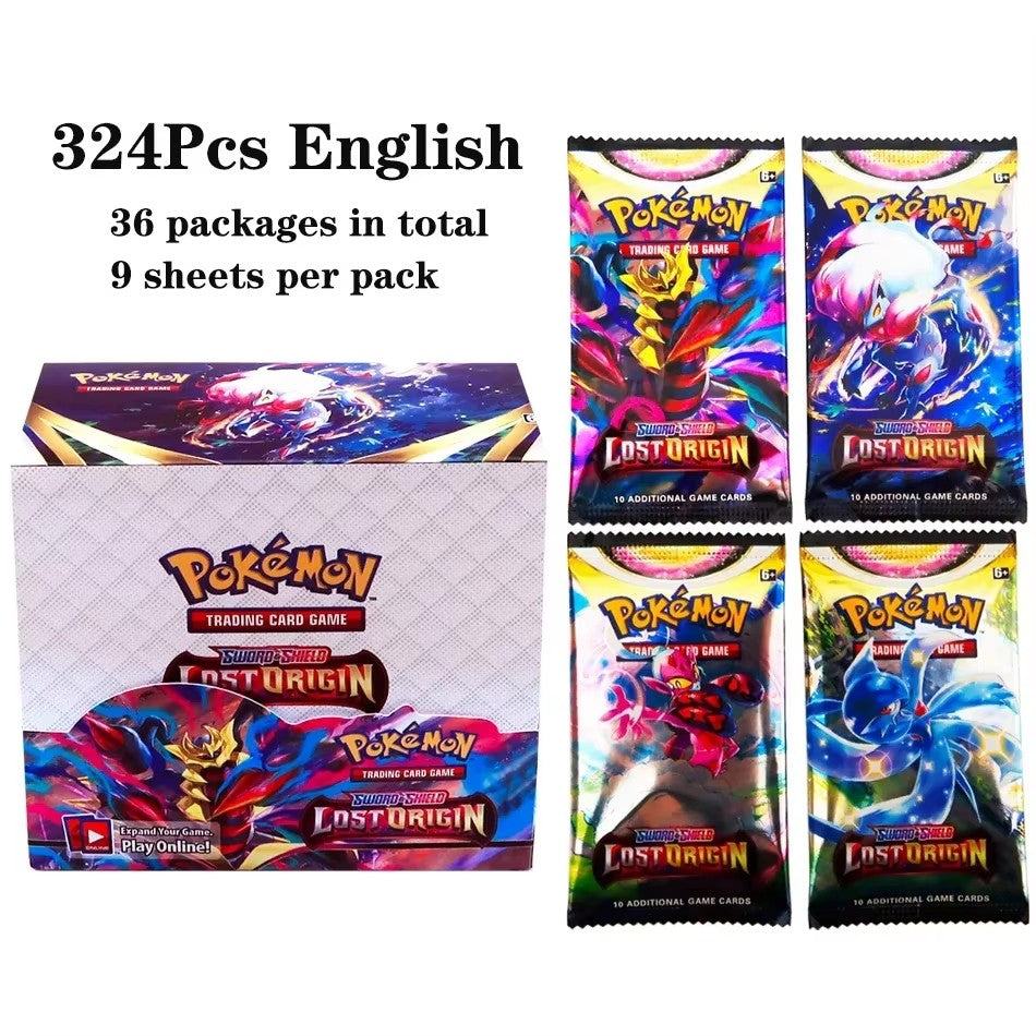 Latest 324 Pok é mon cards/set Evolution Sky TEAM UP Darkness Ablaze SUN MOON Evolution English Booster Battle Trading Card