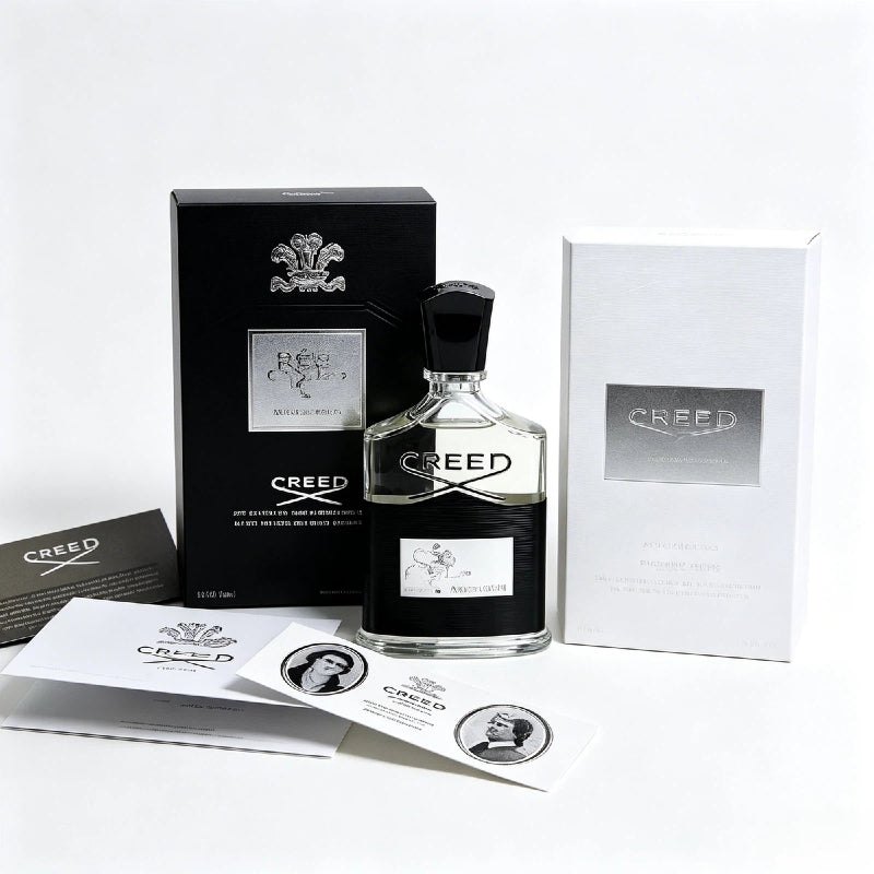 Aventus Legendary Men's Fragrance, Silver Mountain Water Men's Perfume, Royal Oud, and Original Vetiver Women's Perfume
