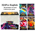 Latest 324 Pok é mon cards/set Evolution Sky TEAM UP Darkness Ablaze SUN MOON Evolution English Booster Battle Trading Card